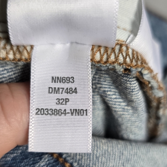 Madewell, New, The '90s Straight Leg Rondell Wash Jeans, Size 32 Petite 32P - Picture 13 of 15